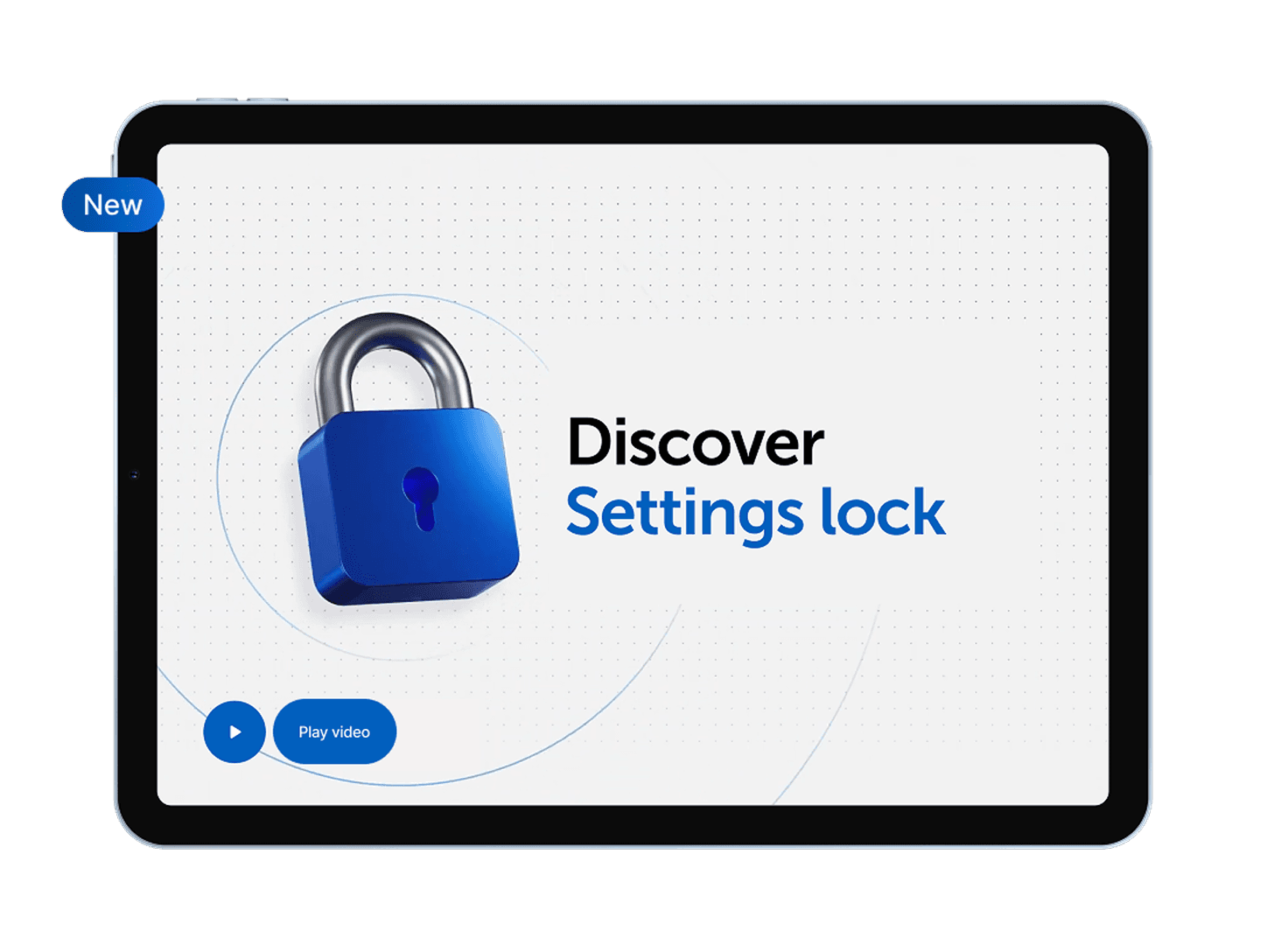 Zaklepanje nastavitev