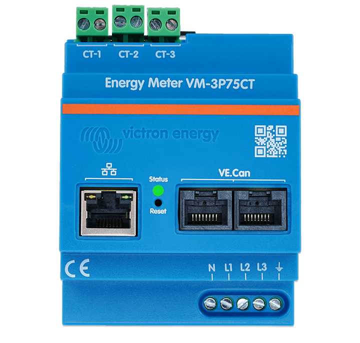 Merilniki porabe električne energije VM-3P75CT, VM-3P5A, ET112, ET340, EM24 Ethernet in EM540