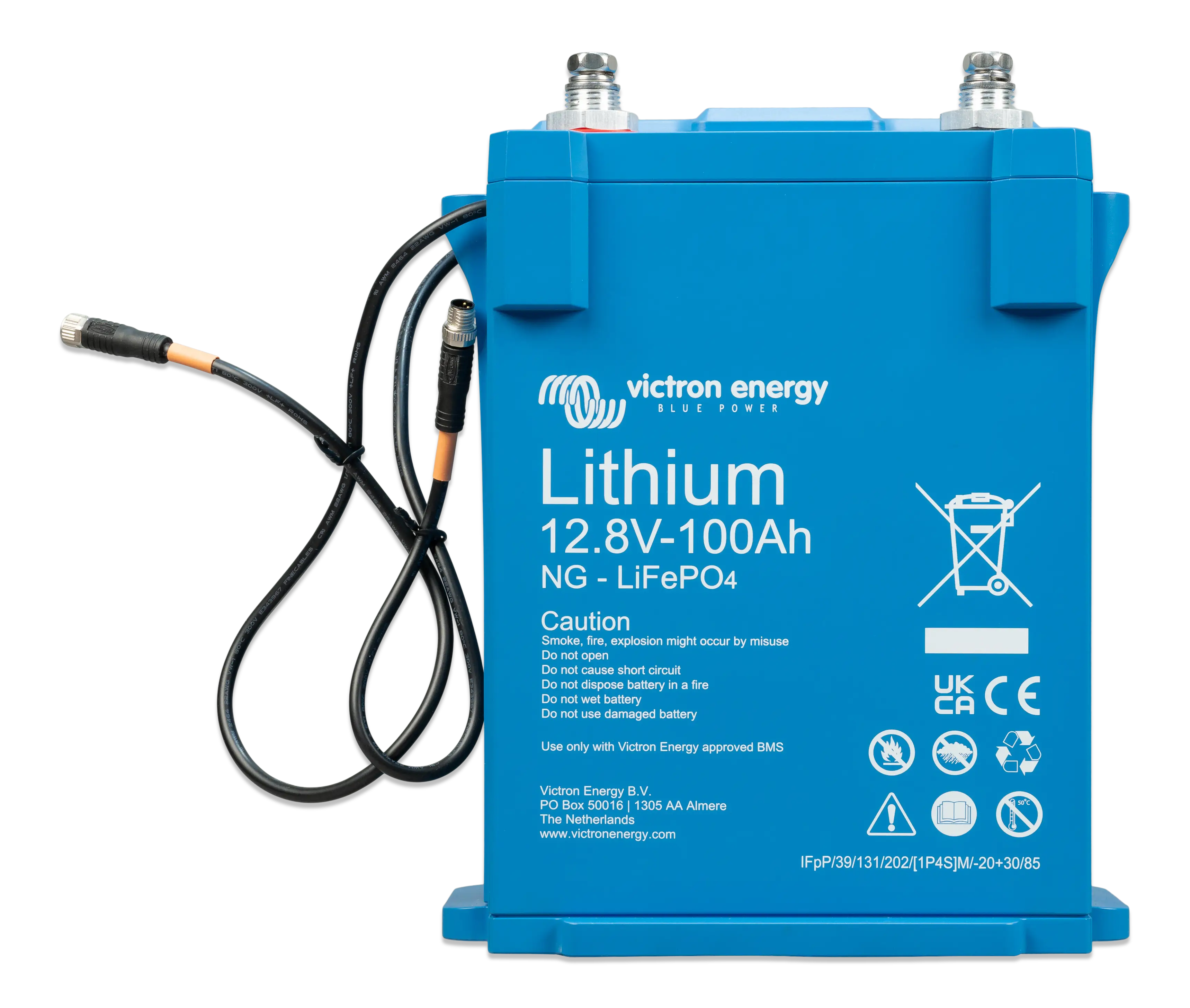 LiFePO4 Battery 12.8V 100Ah NG (front)  thumbnail