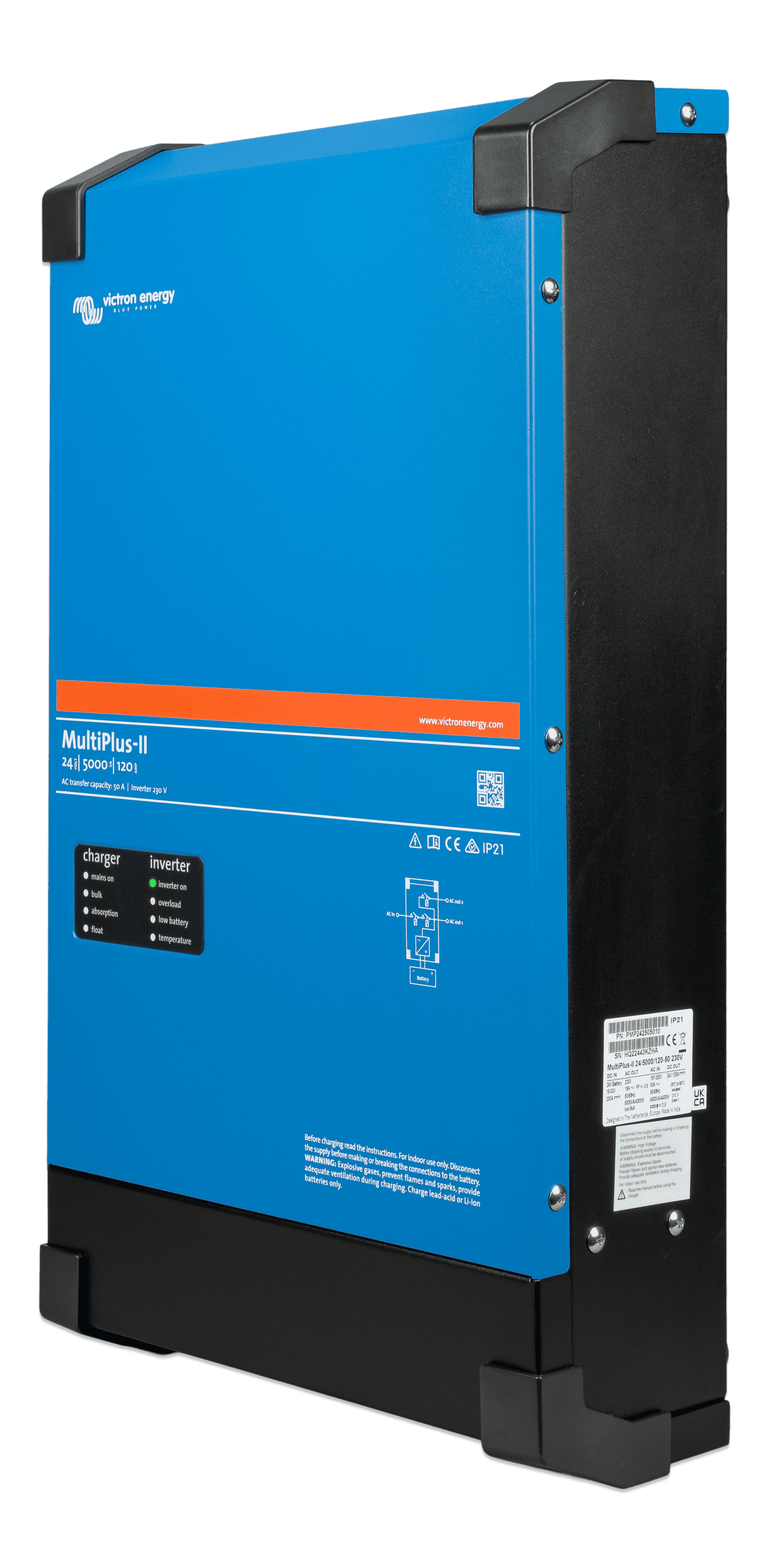 MultiPlus-II 24V 5kVA 120-50 230V (left)  thumbnail