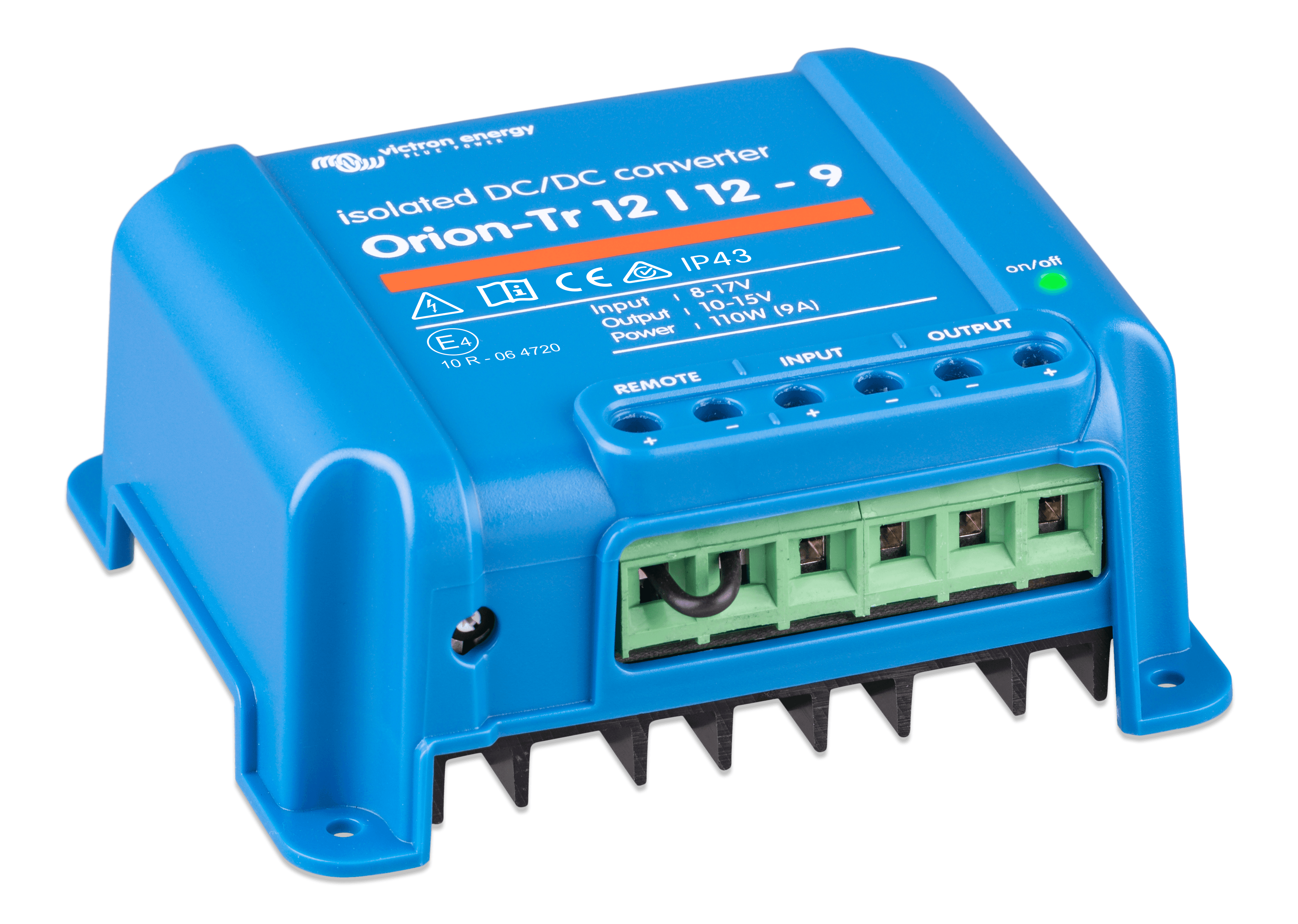 Orion-Tr 12/12-9A (110W) Isolated DC-DC converter (right)  thumbnail