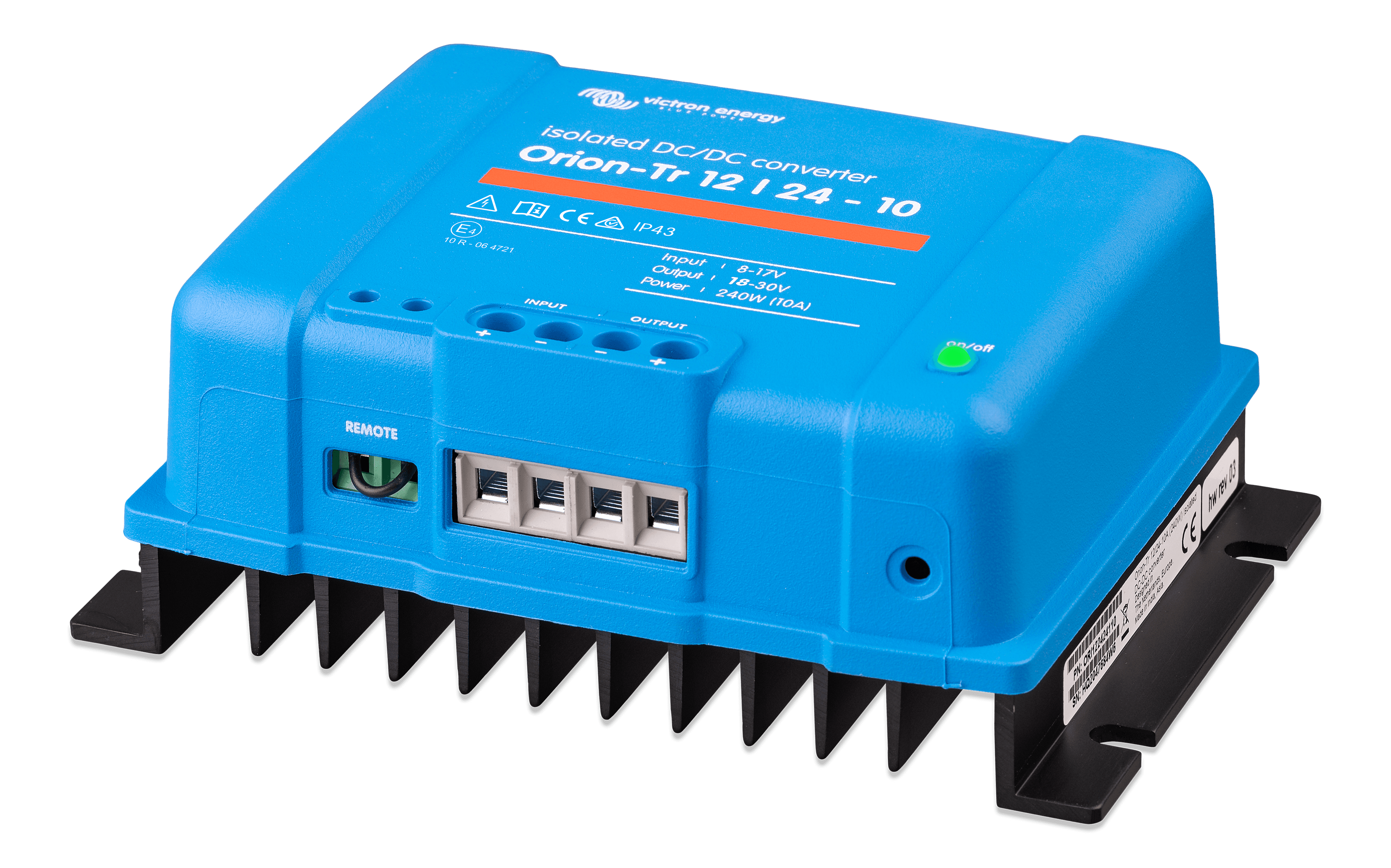 Orion-Tr 12/24-10A (240W) Isolated DC-DC converter (left)  thumbnail