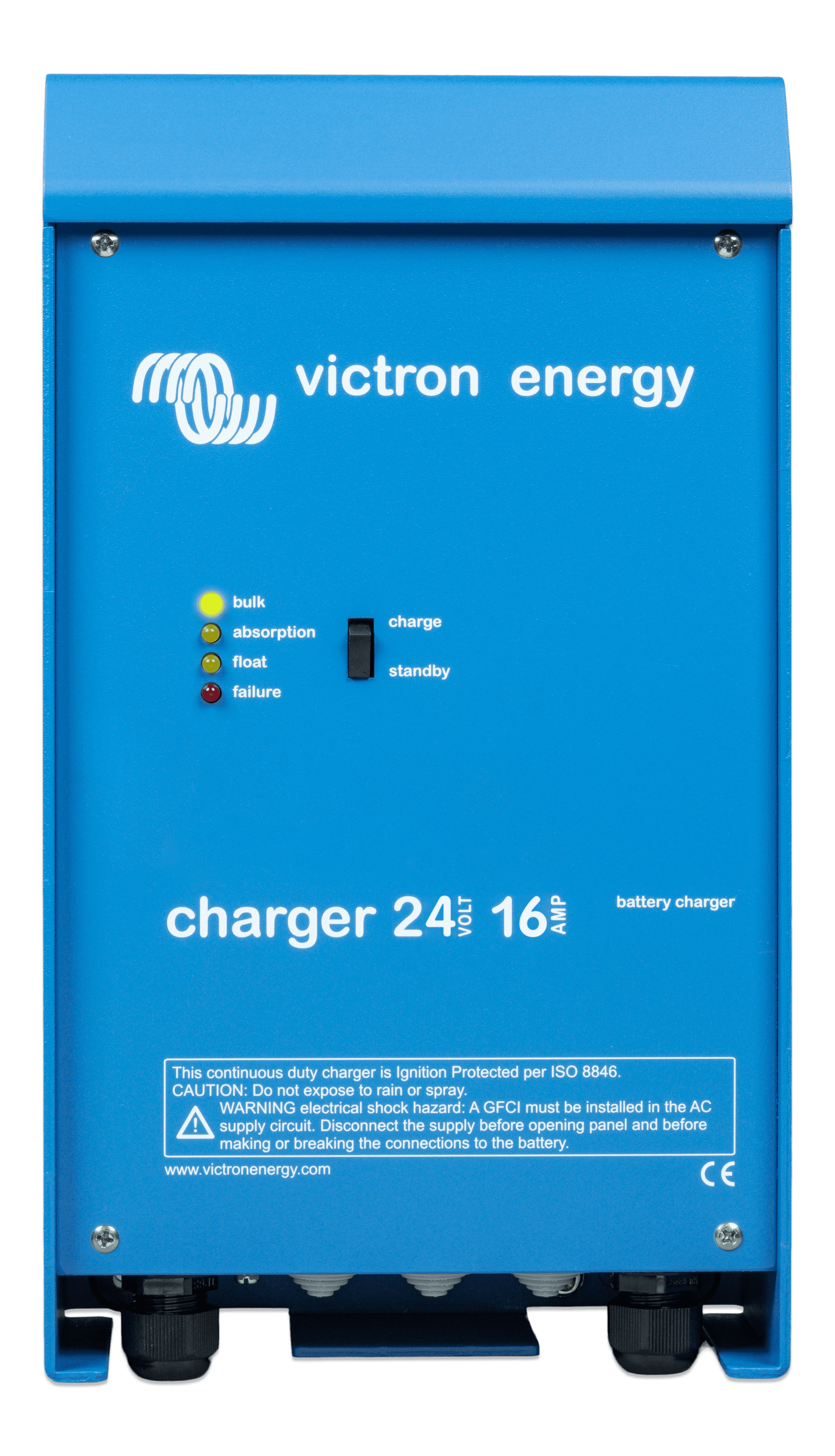 Charger 24/16 (2+1) 120-240V (front) thumbnail