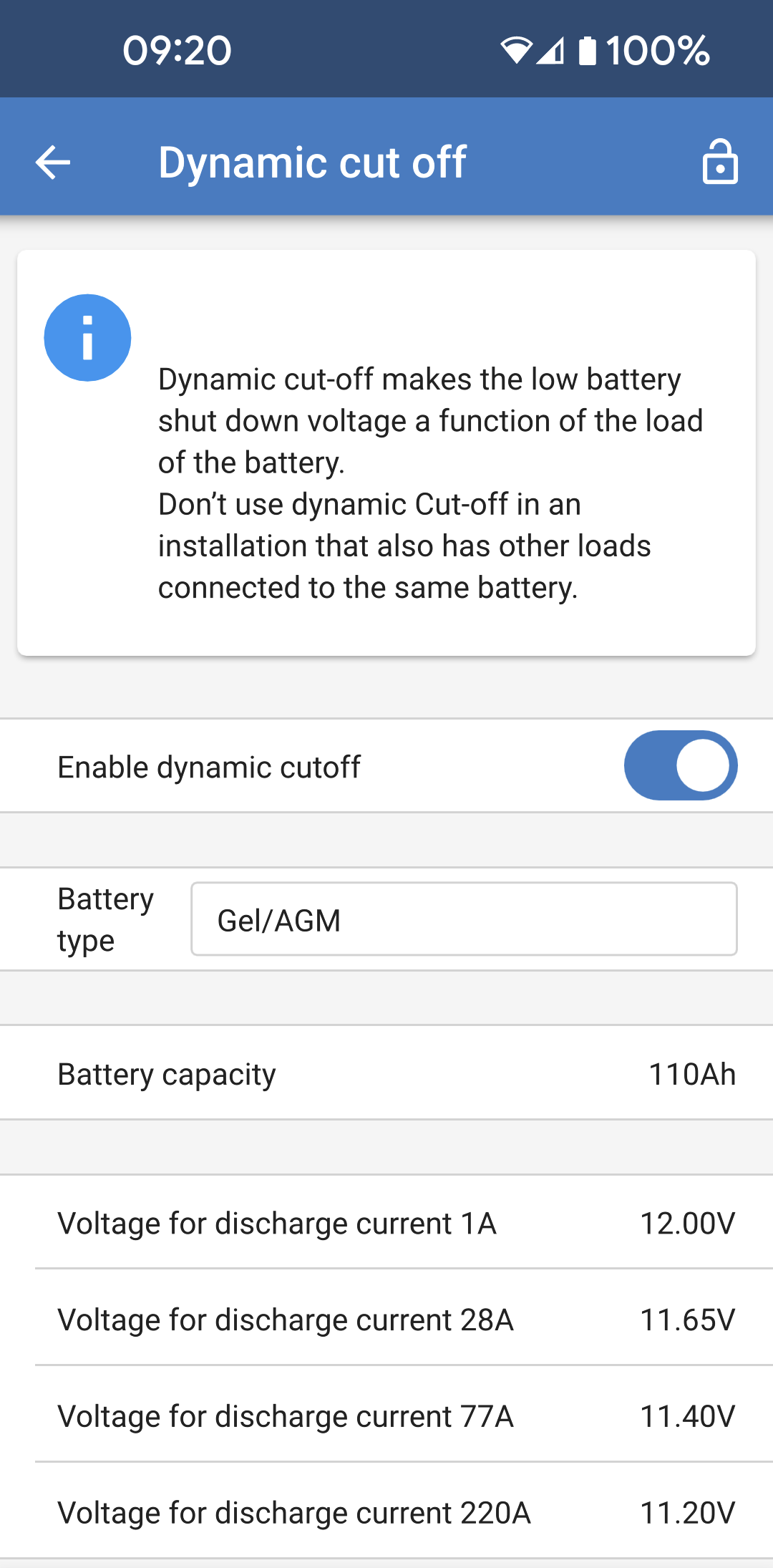 VictronConnect_Inverter_Dynamic_Cutoff.png