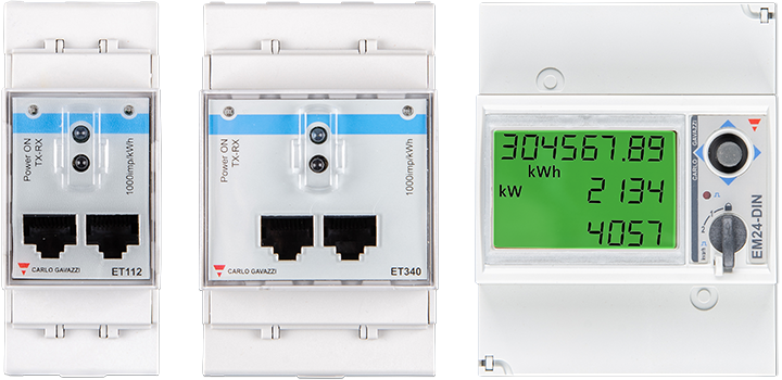 Merilniki porabe električne energije ET112, ET340 in EM24