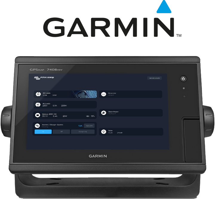 Integracija naprav GX v pomorski MFD – Garmin